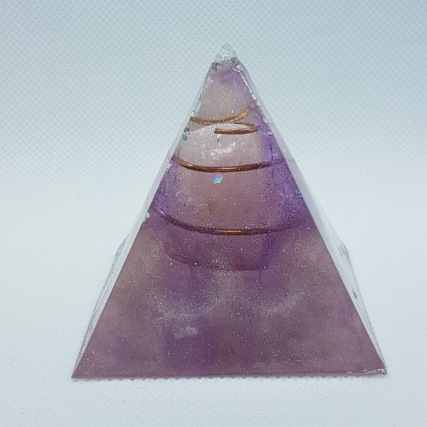 Pure Zen Focus Orgone Orgonite Pyramid 6cm 1