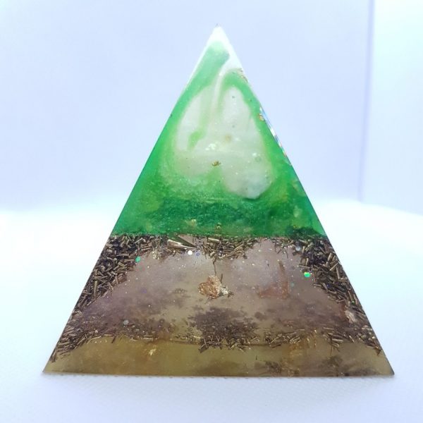 Primordial Ooze Orgone Orgonite Pyramid 9cm 1