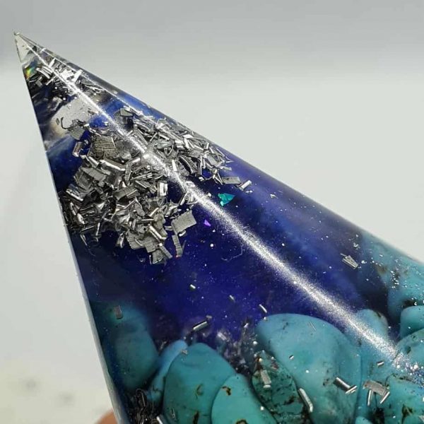 Spacial Reality Tower Buster Orgone Energy Orgonite Cone 6cm 3