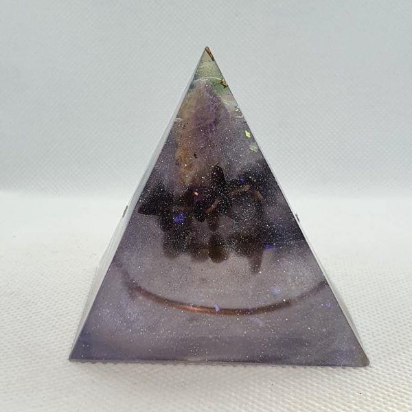 Heightened Power Orgone Orgonite Pyramid 6cm 1