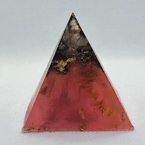 Waxing Lyrical Orgone Orgonite Pyramid 6cm 1